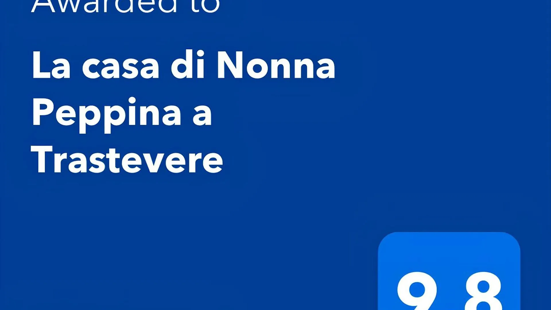 Appartamento La Casa Di Nonna Peppina A Trastevere Roma
